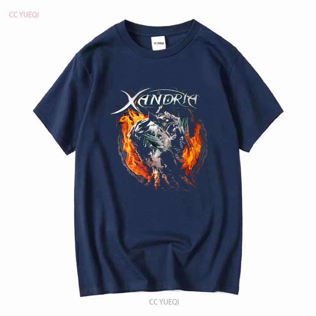 Футболка Xandria Sacrificium Tour 2014 Хлопок Черный S-5XL MD1550 винтажная Стильная эластичная футболка для повседневной носки