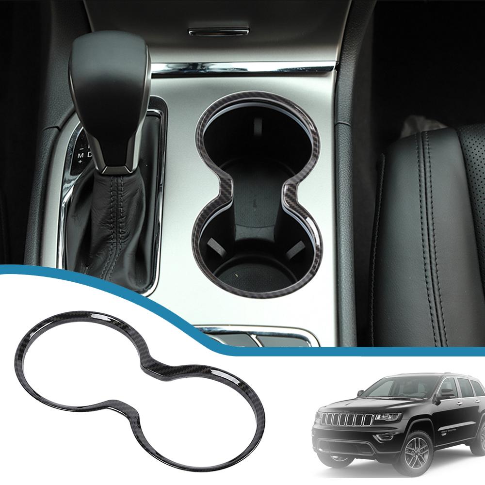 Автомобильный передний рычаг переключения передач, держатель для стакана с водой, декоративная панель, накладка, наклейка для Jeep Grand Cherokee 2011-интерьер