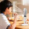 Adjustable Bracket Handheld Folding Fan 2400mAh Stroller Fan Air Conditioner Fan  Office Use