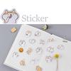 45pcs/lot Cute Dogs Decorative Diy Diary Stickers Kawaii Planner Scrapbooking Stickers