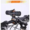 Bike Flashlight Holder 360° Rotation Torch Clip Fixed Bracket Mountain Bike for Cycling Riding  Equipment Front Lamp Frame