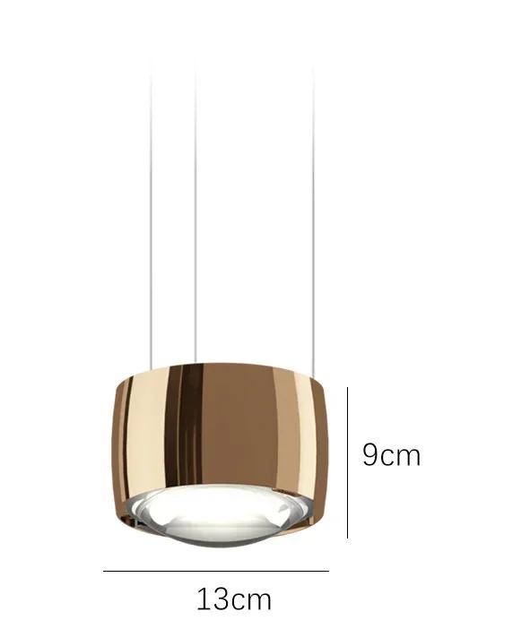 Single Hanging Suspension Pendant Light for Kitchen Island Dining Room Bar Table Nordic Bedroom Bedside LED Lamp Fixture