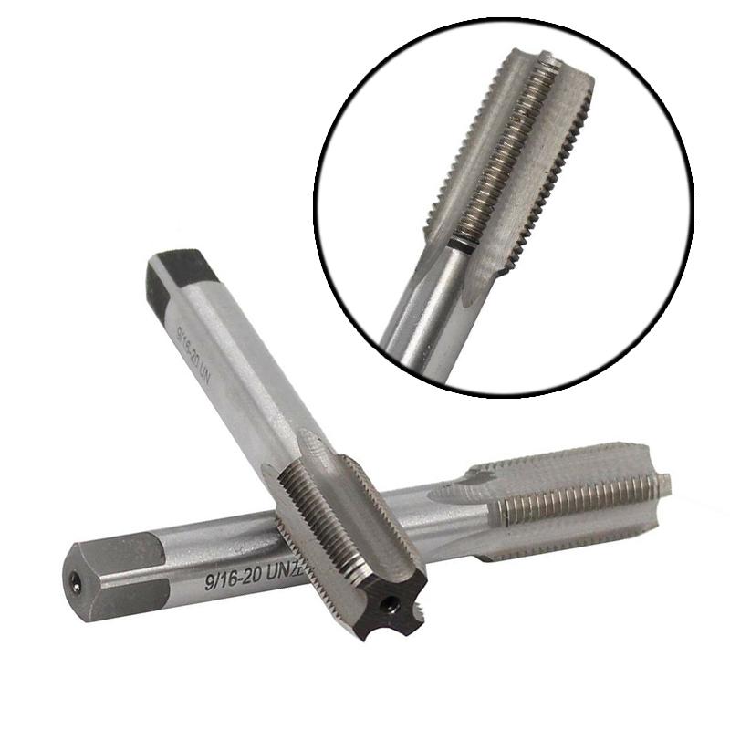 Металлообработка Левый правый метчик Ручная резьба HSS 9/16 дюйма — велосипед 20 TPI
