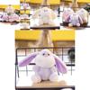Adorable Cute Bunny Plush Keychain Soft Toy Charming Rabbit Bag Accessory