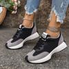 Новые легкие и крупногабаритные спортивные туфли, дышащие шнурки спереди, повседневные и универсальные кроссовки для женщин