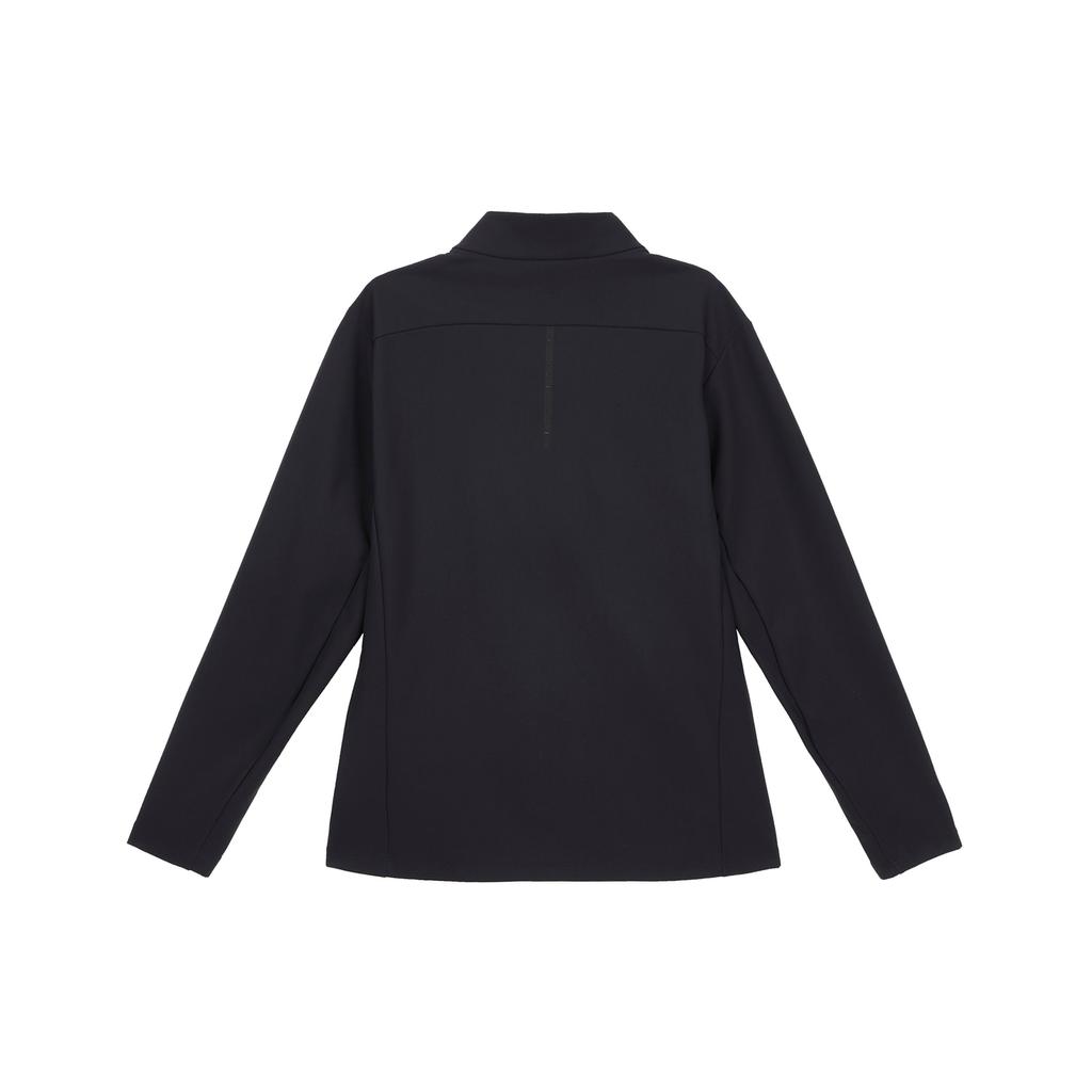 Fila Флисовая куртка с длинным рукавом Мужская верхняя одежда Глубокий черный A11M331502F