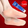 Силиконовые носки-протекторы для пяток от трещин и сухости - Подходят мужчинам и женщинам