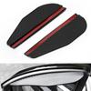 2pcs Car Side Rear View Mirror Rain Eyebrow Visor Carbon Fiber Look Sun Shade Snow Guard Weather Shield Cover Auto Accessories