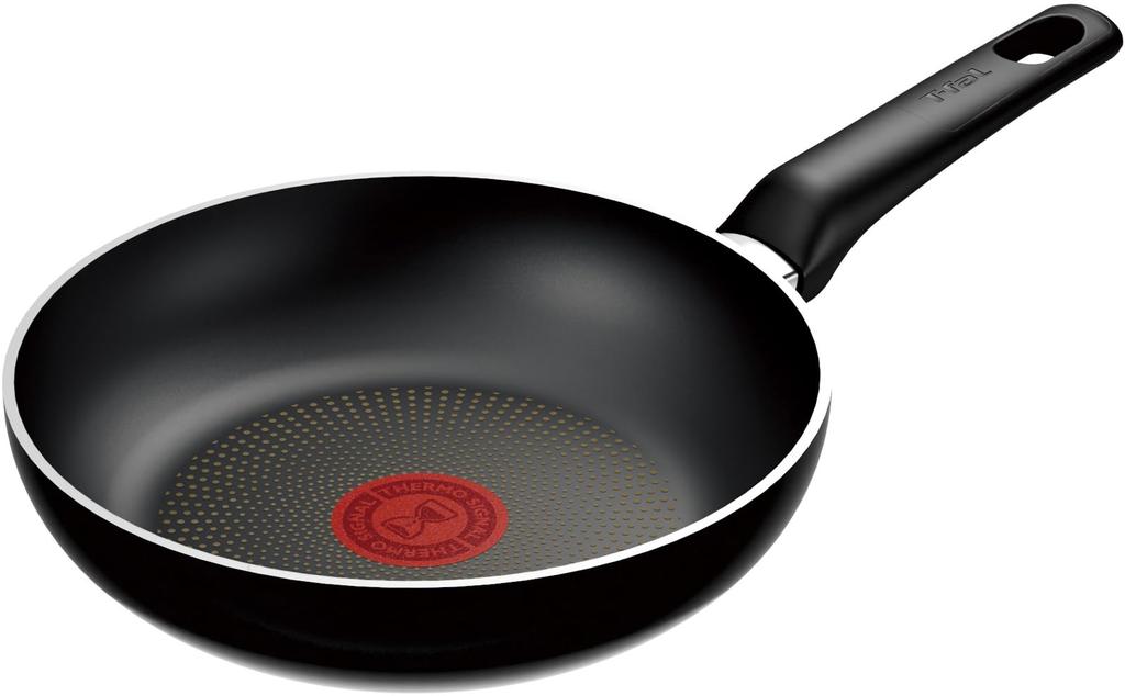 Tefal Frying For Gas Fire Free of Cart, без вредных веществ, таких как титан, сковорода Intense Frying Black D53002, 20 см, только, PFOA, антипригарное покрытие, долговечное "Hard