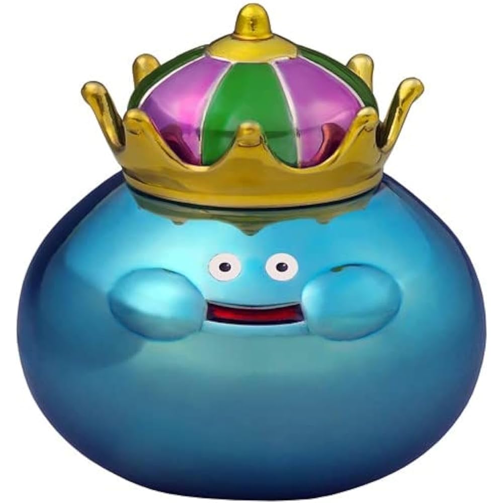 Square Enix Dragon Quest Галерея Металлических Монстров Королевский Слайм Коллекционная Фигурка