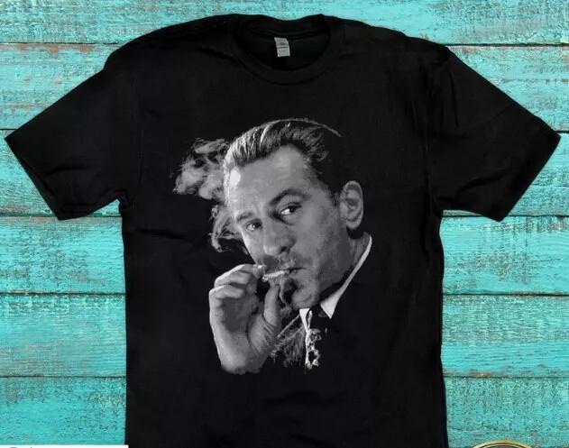 Goodfellas Роберт Де Ниро Джимми Конвей Курящий Футболка Унисекс Футболка