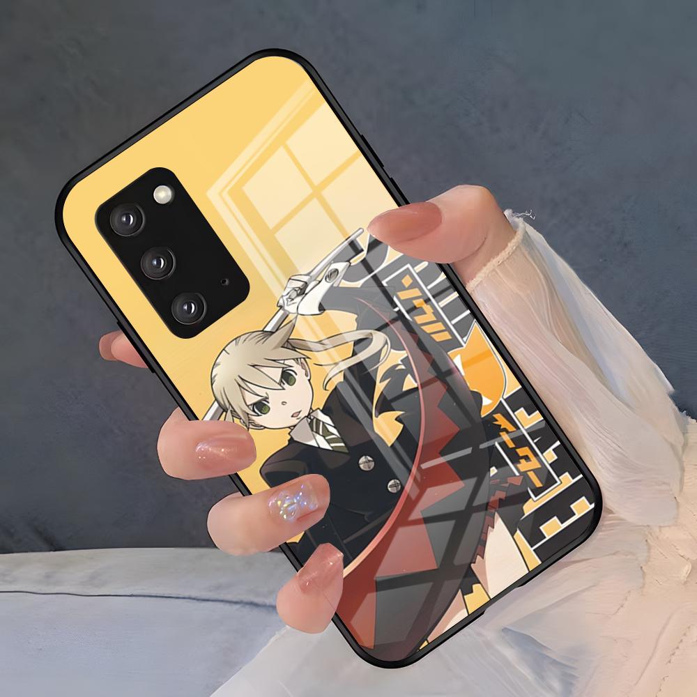 Крутой Модный Чехол Для Телефона S-Soul Eater Для Samsung A25 A13 A33 5G A54 A36 A35 A56 A52 A14 Ударопрочная Стеклянная Крышка