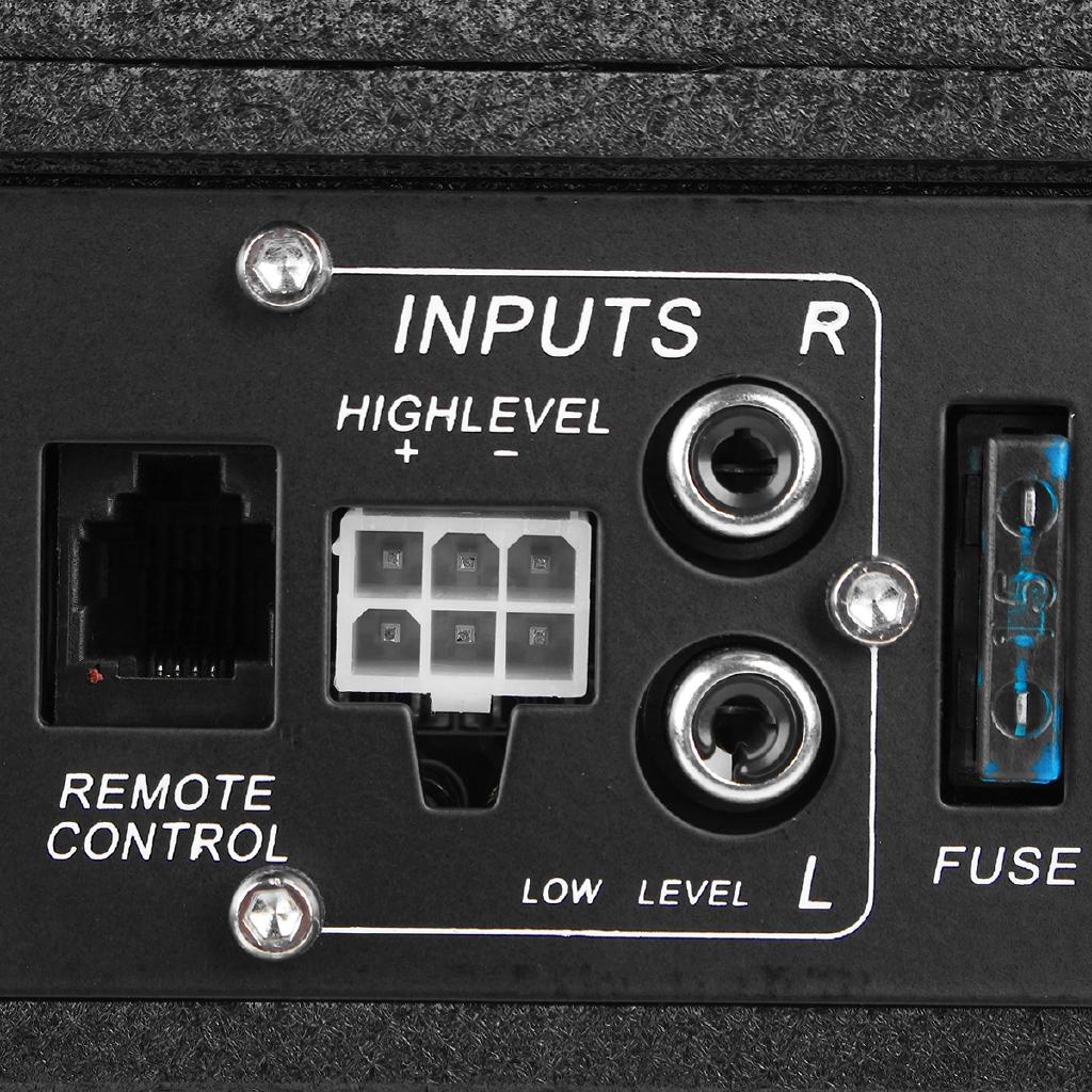 25A Автомобильный сабвуфер под сиденье, динамик, автомобильный супертонкий активный сабвуфер, усилитель 600 Вт, автомобильная закрытая сабвуферная система, новый