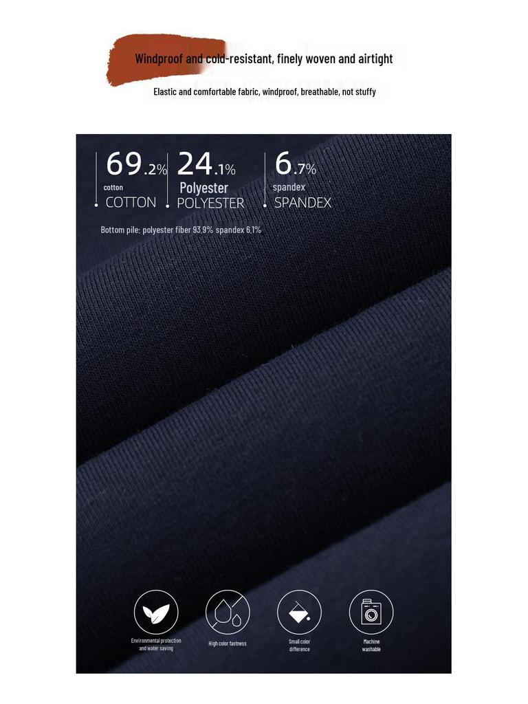 Женские флисовые спортивные штаны GAGN темно-синего цвета: Плотные, Теплые, Свободный крой «фонарик», Высокая талия, Стройнящие, Спортивные брюки с манжетами