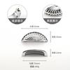 European Solid Brass Handles for Furniture Shell Shape Cabinet Knobs and Handles Kitchen Drawer Handles Shoe Cabinets Pulls