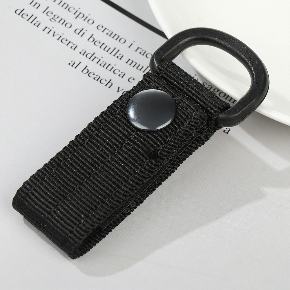 Nylon Webbing Outdoor Sports Accessories Hang Buckle Strap Carabiners Keychain Belt Clips