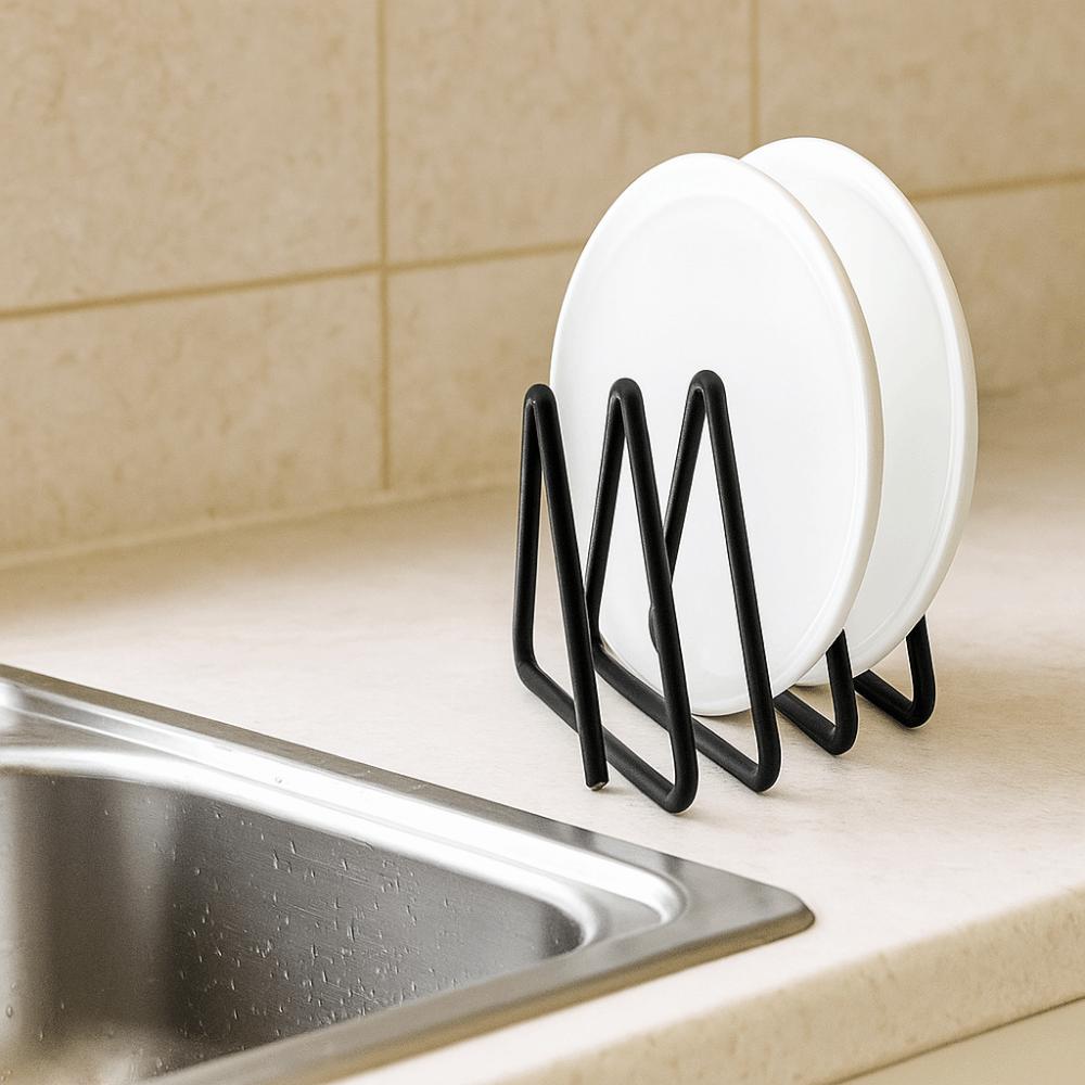 Wear-resistant Cooking Pallet Triangle Rack Anti-rust Chopping Board Holder Kitchen Use