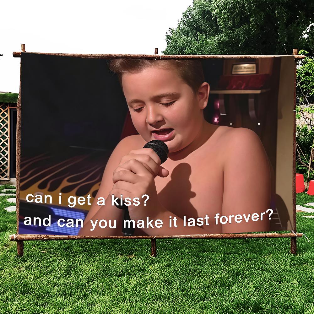 g-Gibby Singing Meme flag For Room Dorm Camping Party hogar Garage Living room bedside wall Decor Banner gift