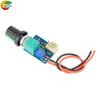 DC5-12V 2-3-проводной регулятор скорости вентилятора 4-проводная плата регулятора скорости вентилятора PWM с ручкой-переключателем Регулировка скорости вентилятора