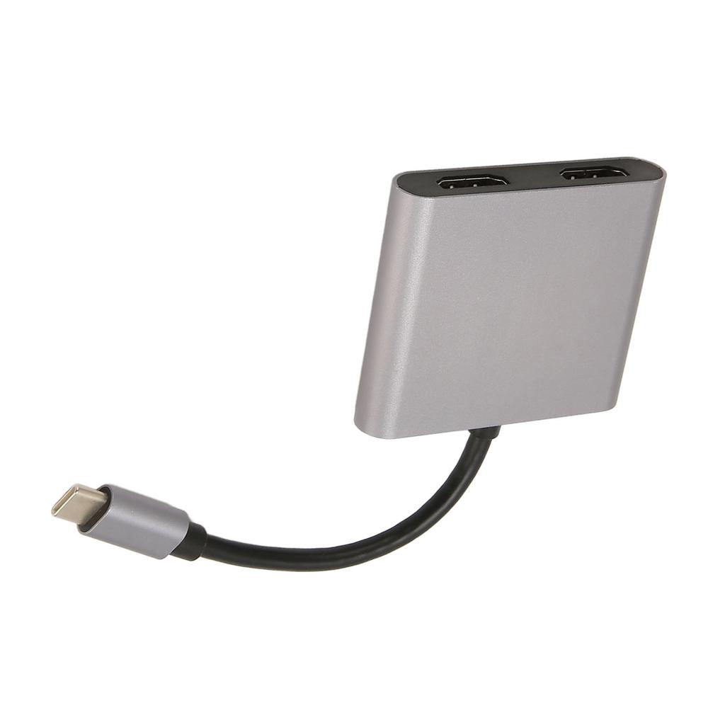 Адаптер Type C на Dual HD Док-станция USB C на Dual HD Адаптер MST Multi Screen Display HD 4K