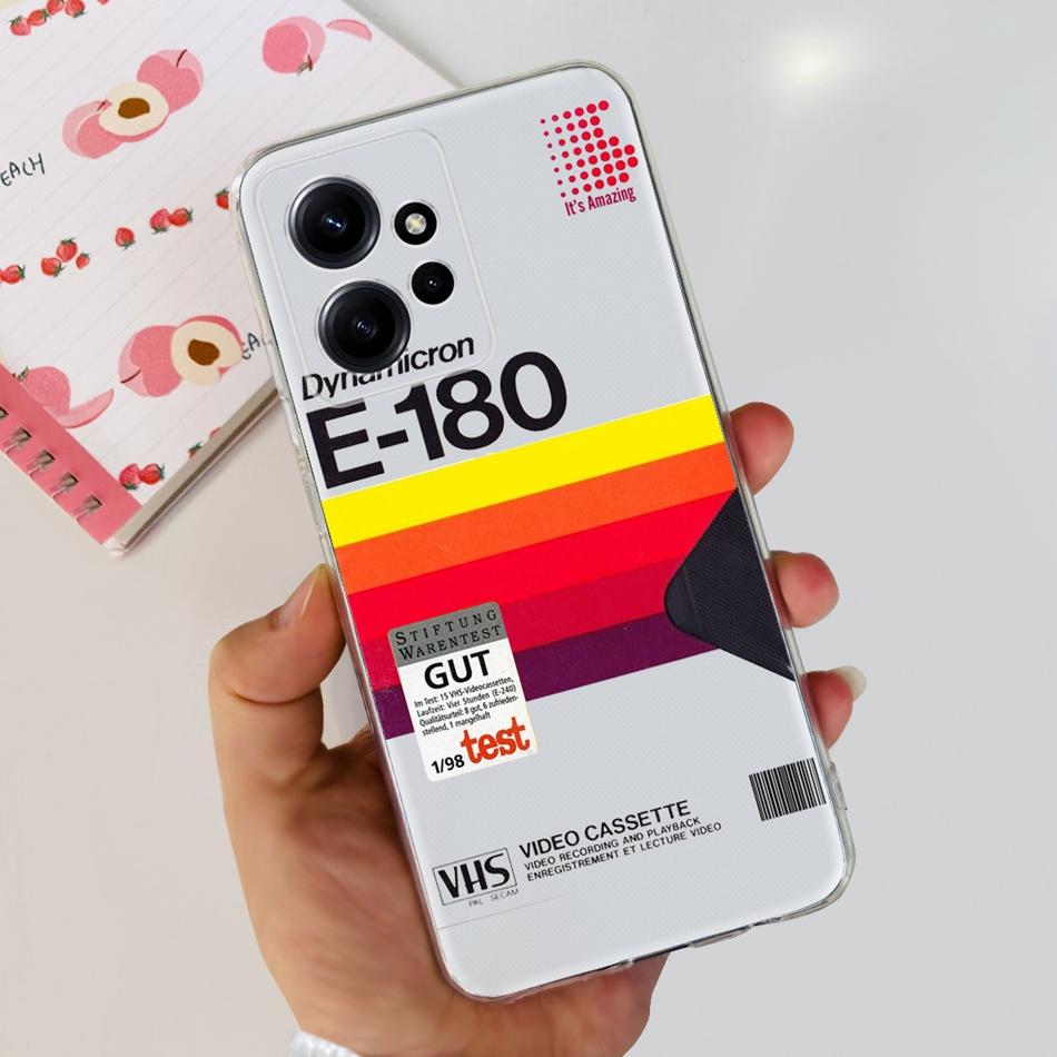 Для Xiaomi Redmi Note 12 Global Стильный Чехол для Телефона Мягкий Силикон ТПУ Задняя Крышка Для Redmi Note 12 Pro 4G Note12 12Pro