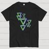 Penrose Triangles Cotton Summer Casual Cool Loose T-Shirt