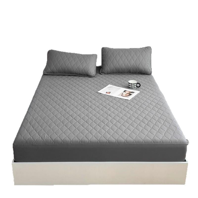 Водонепроницаемая Противоскользящая Стеганая Простыня на Резинке Защитник Матраса