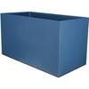 Jardinière Rectangulaire - RIVIERA GRANIT - Plastique - 79x39,5x44,5 Cm - Bleu