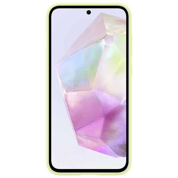 Etui Samsung Silicone Cover Do Galaxy A35 5G Limonka