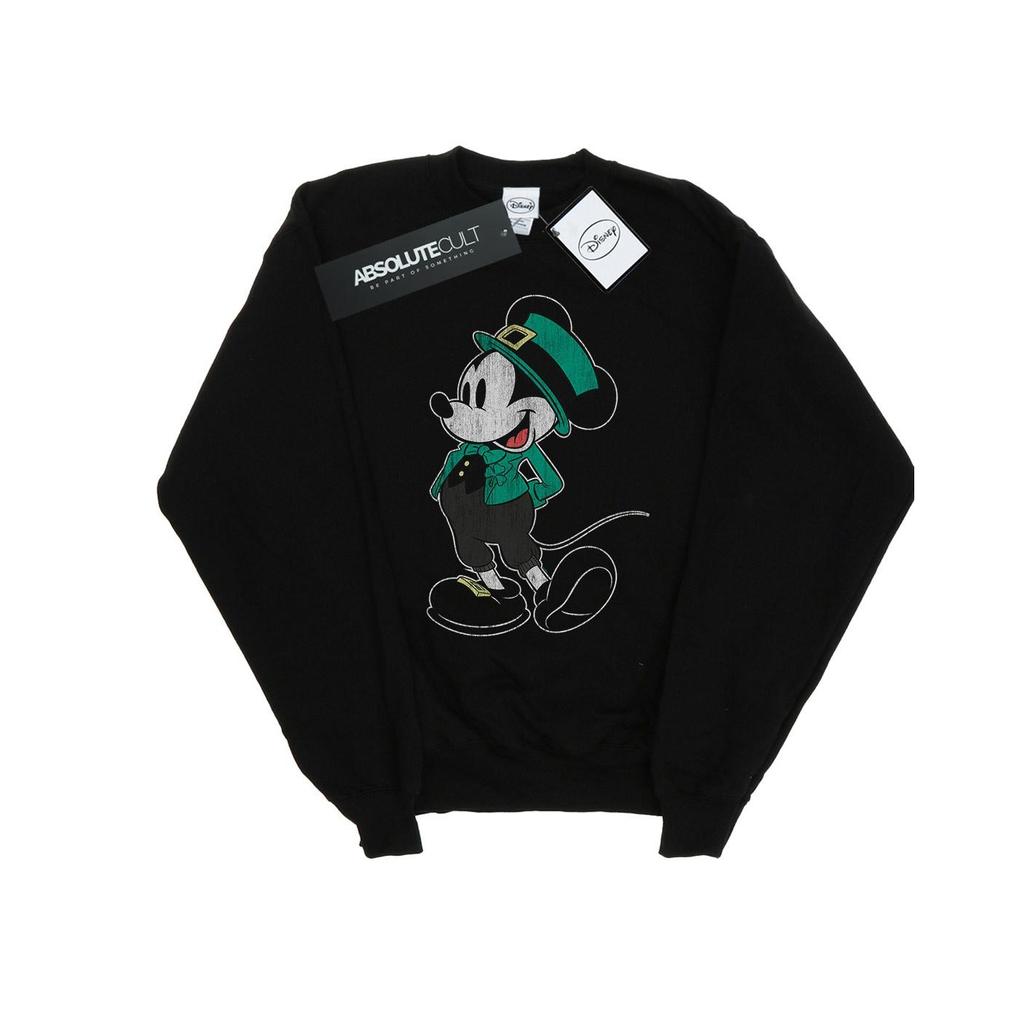 Disney Mens Mickey Mouse St Patrick Costume Sweatshirt