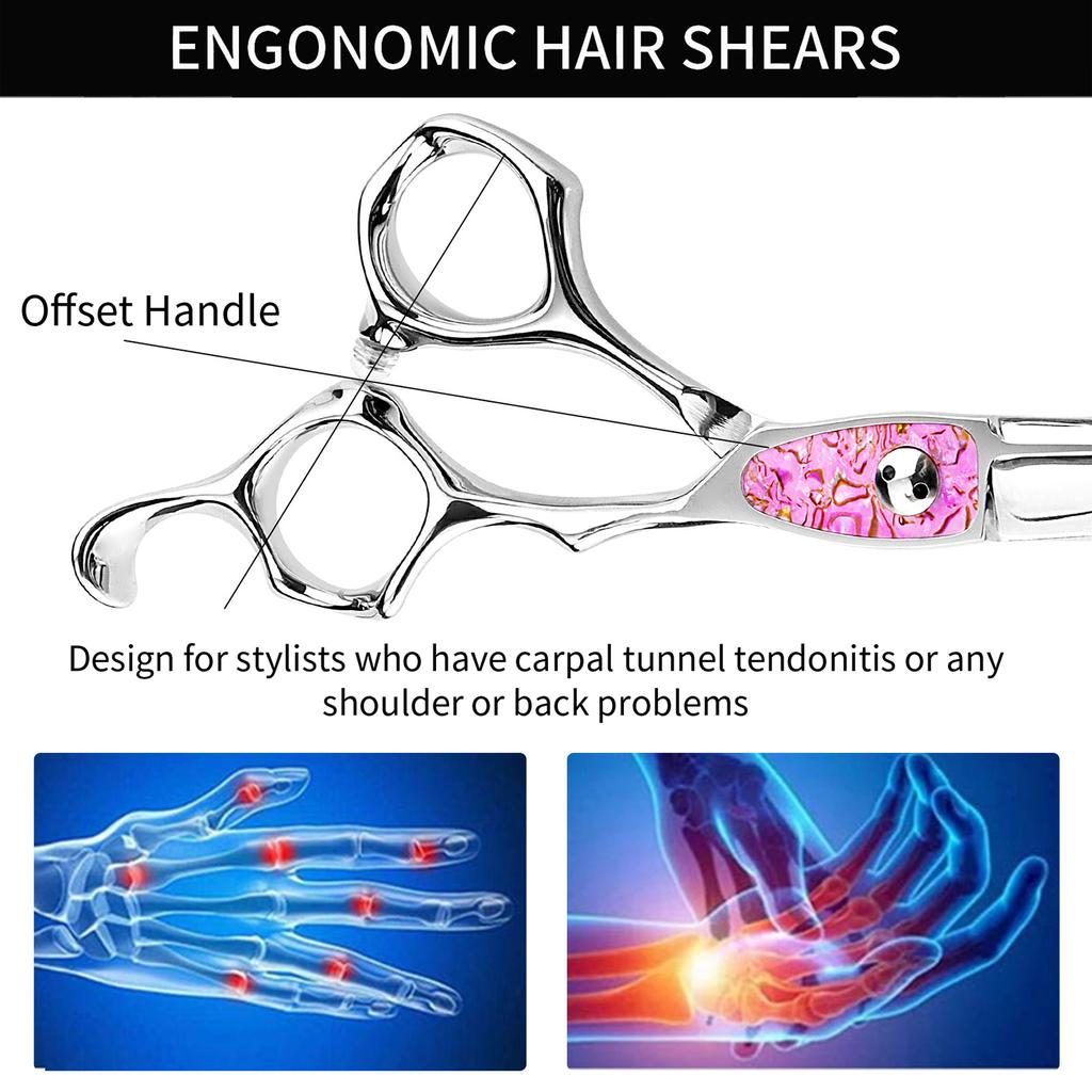 SANGELAR 6,5-дюймовые ножницы премиум-класса парикмахерские ножницы для стрижки волос,многоцелевые филировочные ножницы,ножницы для стрижки для парикмахерской