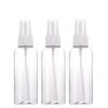 3PCS Transparent Plastic Empty Spray Bottle Small Spray Bottle 100ML