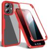 Protective Case - BOOLING - for iPhone 16 Plus - Red - Soft TPU - Hard PC