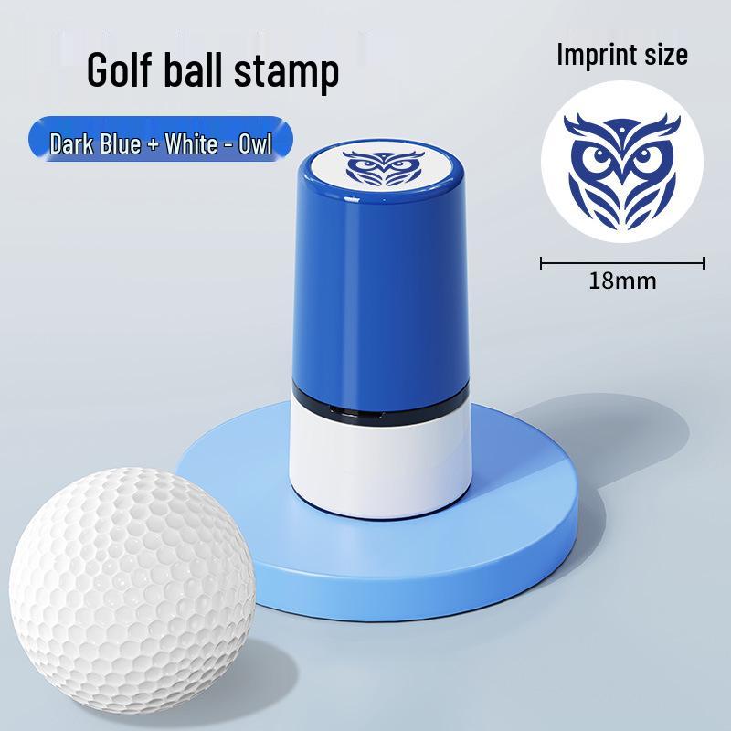 Waterproof Quick-Dry Golf Ball Stamp - Anti-Mixing Marker