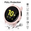 Чехол+Стекло для Samsung Galaxy Watch Active 2 44мм 40мм Накладка Бампер Аксессуары Защитник Полное Покрытие Матовая Защита Экрана