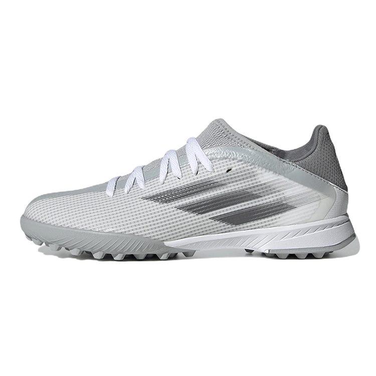 adidas X Speedflow.3 Нескользящие Устойчивые к истиранию Низкие Футбольные Бутсы Серые Детские FY3322