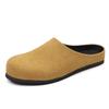 Leisure Walk Muller Shoes Male Casual Lazy Shoes Loafers Moccasins Slip On Men's Lazy Flats Men Half Drag Driving Shoes