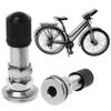 2 Pcs Lengthened Bicycles Wheel Tire Valves Zinc Alloy Mountain Bike Tyre Valves Road Bike Accessories Easy To Use