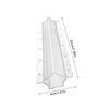 Fruit plastic growing molds Vegetable planting molds  Star-Shaped Growth tool Unique Shaped for gsrdening palnt shaping