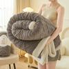 Wool Blanket Nap Sofa Cover Blanket Office Thickened Coral Velvet Flannel Lamb Shawl Air Conditioning Small Blanket