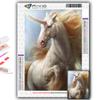 5D DIY Алмазная картина Вышивка крестиком Животное Лошадь Алмазная вышивка Мозаика Настенное украшение дома