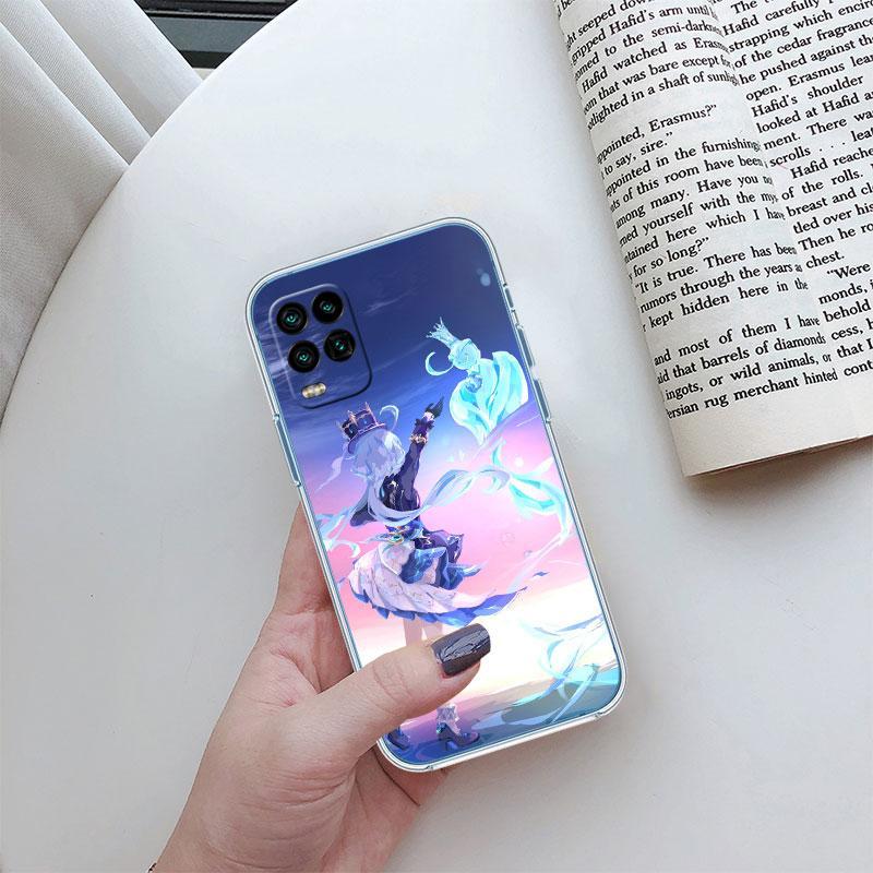 Прозрачный чехол для телефона Genshin Impact Furina для Motorola Moto G7 G8 G9 G84 G85 G73 G24 G15 Z2 Play Power Plus