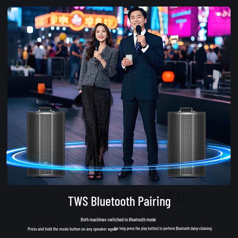 Портативная Bluetooth караоке-колонка Soai