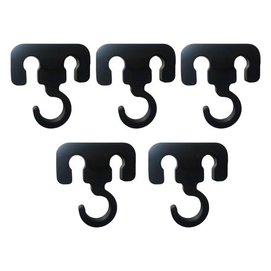 Tent Rope Hook, Multifunction Outdoor Camping Hook, Secure Fit Durable Hiking Accessories, for Tent Ropes Clotheslines Canopy