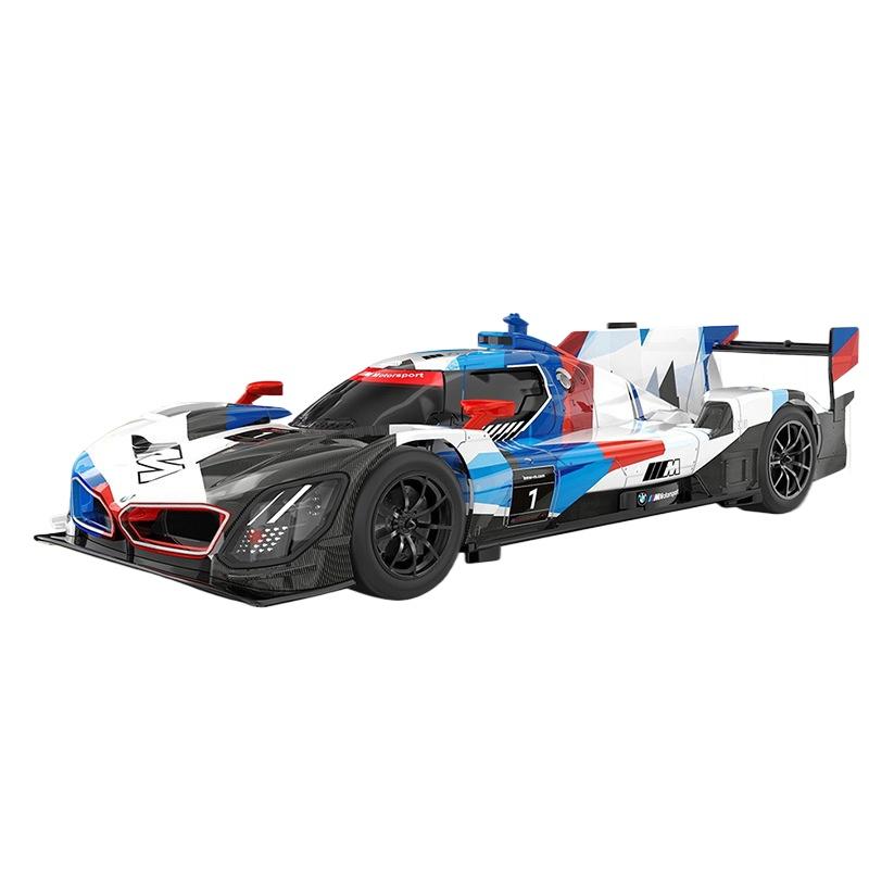1/24 BMW M Hybrid V8 Super Racing Металлическая модель автомобиля Звук и свет Детская игрушка Коллекционная вещь Подарок на день рождения
