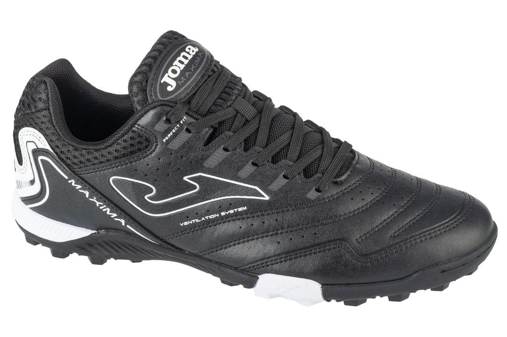 Joma Maxima 25 MAXS TF, Мужские черные бутсы для искусственного покрытия