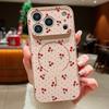 Чехол с рисунком фруктов Арбуз и Вишня Для iPhone 17 Pro Max Магнитный Для Magsafe Гибридный Тонкий Матовый Чехол Для iPhone 16 15 14 13 Pro Max