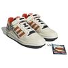 adidas Оригинальные кроссовки унисекс Forum Low цвета слоновой кости/оранжевые кроссовки HR0460