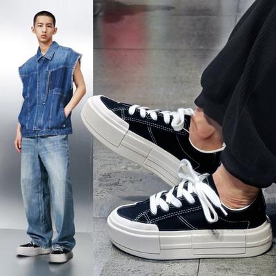 2024 Новые Весна Осень Женские Кроссовки Туфли На Платформе Женские Шнуровки Повседневные Парусиновые Туфли Женская Спортивная Обувь для Женщин