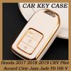 Fashion TPU Remote Key Case Cover For Honda 2017 2018 2019 CRV Pilot Accord Civic Jazz Jade Fit HR-V Freed Keyless Entry Car Model